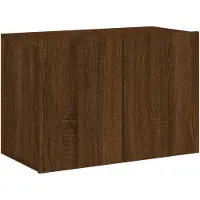 vidaXL Tv-meubel wandgemonteerd 60x30x41 cm bruin eikenkleur