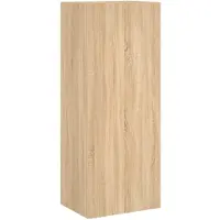 vidaXL Tv-wandmeubel 40,5x30x102 cm bewerkt hout sonoma eikenkleurig