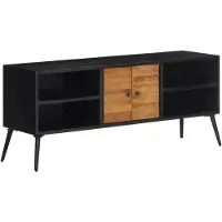 vidaXL Tv-meubel 112x31x45 cm massief gerecycled teakhout