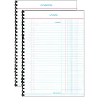 Sigel kasboek - Expres - A5 staand - spiraal gebonden- 50 vel - SI-30280