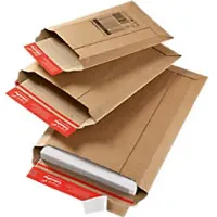 Colompac Kartonnen enveloppen C4 Kleefstrip CP 010,05,020 Bruin 340 x 250 x 50 mm 20 Stuks