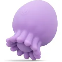 Teazers – Soft Jellyfish Mini Vibrator – Paars - Klein