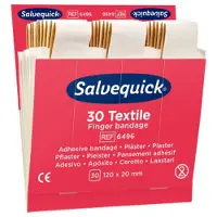 Salvequick Navulling lange vingerpleister 120 x 20 mm