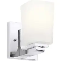 Kichler LED Wandlamp Roehm | 3W 3000K 300Lm 830 | IP44 | Dimbaar | Polished Chrome