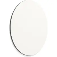 Smit Visual Design frameless whiteboard - Rond - Wit - 118 cm
