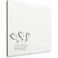 Smit Visual Design frameloos whiteboard emaille - Rond - 98x198 cm