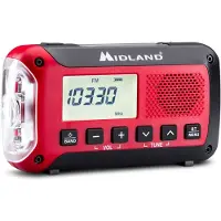 Midland - Noodradio & Powerbank ER250BT met Bluetooth