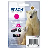Epson 26XL (C13T26334012) Inktcartridge Magenta Hoge capaciteit