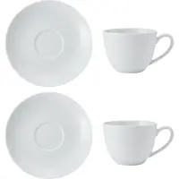 MIKASA Chalk 330ml Mokset 2 Eenheden