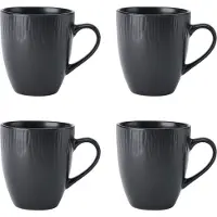 MIKASA Jardin Midnight 420ml Mok 4 Eenheden