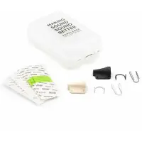 Bubblebee The Mic Hiding Kit For Sennheiser ME 2-II, Black & White