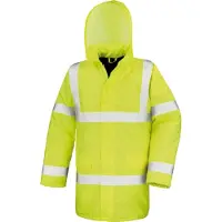 Result High Vis Motorway Coat | Maat: XXL