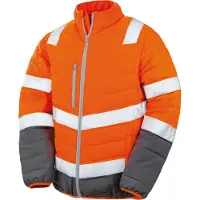 Result Soft Padded Safety Jacket Heren | Maat: S