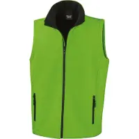 Result Rt232 Printable Soft Shell Bodywarmer Winddicht | Maat: L