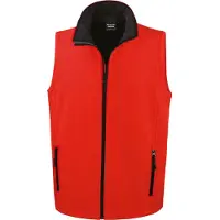 Result Rt232 Printable Soft Shell Bodywarmer Winddicht | Maat: M
