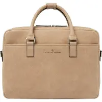 Castelijn & beerens Carisma Koffer Leer 40 cm Laptop compartiment beige