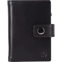 Valenta - 2-in-1 Leren MagSafe Wallet - afneembare MagSafe Kaarthouder - Zwart - geschikt voor alleen 6 - 10 kaarten - RFID NFC extra kaartbeveiliging