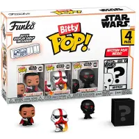 Funko POP! Bitty Pop! Mandalorian - Moff Gideon, Incinerator Stormtrooper, Dark Trooper en een mysterieus figuur - 0,9 inch (2,2 cm) groot, ideaal om te verzamelen - een geweldig cadeau