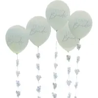 Ginger Ray - Team Bride ballonnen met bloemenlint