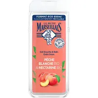 Le Petit Marseillais Extra Zachte Douchegel Bio Witte Perzik & Bio Nectarine 650 ml Douchegel