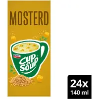 Knorr Cup-a-Soup Mosterd 140 ml (24 stuks)