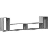 vidaXL Tv-meubelen 2 st 100x30x50 cm bewerkt hout grijs sonoma eiken