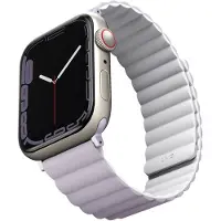 Uniq Revix dubbelzijdig bandje voor de Apple Watch | 44/45/46/49 mm - Lilac / White