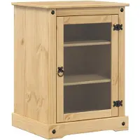 vidaXL Hifi-meubel Corona 60x50x82 cm massief grenenhout