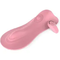 Easytoys - Vibe Collection – Vibe Pad Tappend en Trillend met Afstandsbediening – Roze