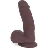 Kiotos COX - Dildo 19 x 4 cm - Bruin