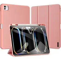 DUX Domo Bookcase voor de Apple iPad Pro 13 (2025) M5 / (2024) M4 - Roze