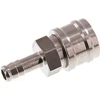 Tameson RVS DN 7.2 (Euro) Luchtkoppeling Snelkoppeling 9 mm Slangpilaar