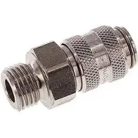 Tameson RVS DN 5 Luchtkoppeling Snelkoppeling G 1/4 inch Buitendraad