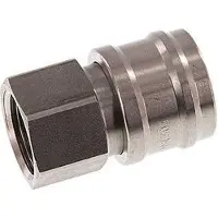 Tameson RVS DN 7.2 (Euro) Luchtkoppeling Snelkoppeling G 1/2 inch Binnendraad