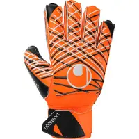 Uhlsport Soft Resist+ Flex Frame Keepershandschoenen Oranje Zwart Wit