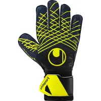 Uhlsport Prediction Soft Pro Keepershandschoenen Donkerblauw Wit Geel