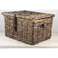 Migo Styling Bakfietsmand Groot met deksel Brown