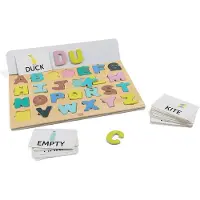 Eurekakids Magnetic Alphabet With Cards To Learn To Write Veelkleurig Kinderen