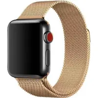 Wiwu Milanese band voor de Apple Watch | 38/40/41/42 mm - Rosé Goud