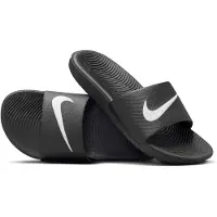 Nike Open schoenen 'Kawa Slide' zwart / wit