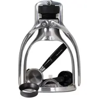Rok EspressoGC Classic Manual-lever espresso machine - Zilver