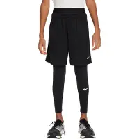 Nike Sportbroek 'Pro' zwart / wit