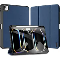 DUX Domo Bookcase voor de Apple iPad Pro 11 (2025) M5 / (2024) M4 - Donkerblauw