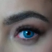 Dezzy's 5-HT -3.25 - Realistische Kleurlenzen - Blauw - Jaarlenzen - Kleurlenzen op sterkte en zonder sterkte - Dekkende/zachte lenzen - Comfortabel voor dagelijks gebruik - Halloween - Cosplay - Party