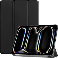 Just in Case Trifold Case Apple Ipad Pro 13 2025 / 2024 - Zwart