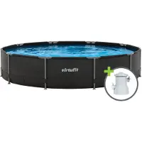 VirtuFit Rond Zwembad - 366 cm - Inclusief Filterpomp