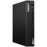 Lenovo ThinkCentre M75q Gen 5 AMD Ryzen 7 PRO 8700GE-processor 3,65 GHz tot 5,10 GHz, Windows 11 Pro 64, 512 GB SSD TLC Opal - 12RQ003QEZ, Raven Black