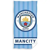 Manchester City Strandlaken - 70x140 cm - Blauw