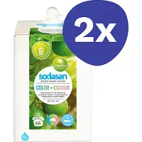 Sodasan Vloeibaar Wasmiddel Gekleurde Was Limoen (2x 5L)