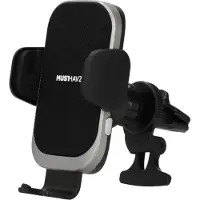 Musthavz Autohouder met Auto Sense - Telefoonhouders Draadloze Oplader - 15W Wireless Charger - GSM Houder Auto - Ventilatierooster